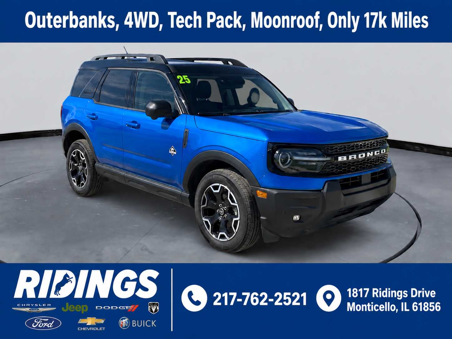 2025 Ford Bronco Sport Outer Banks