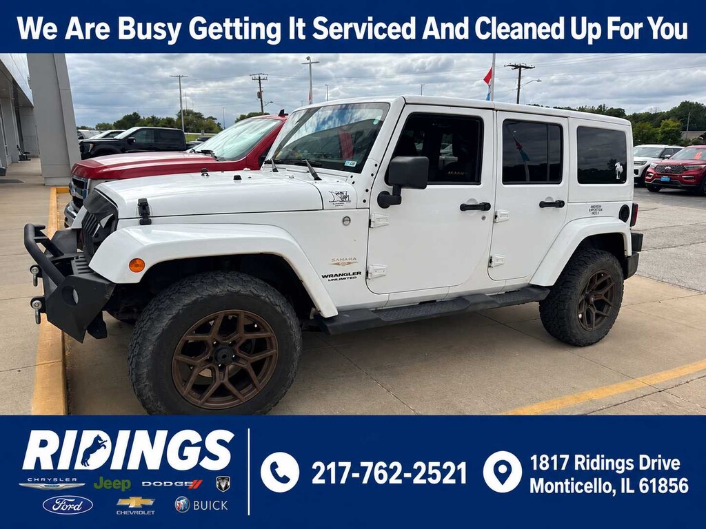 Used 2013 Jeep Wrangler Unlimited Sahara SUV