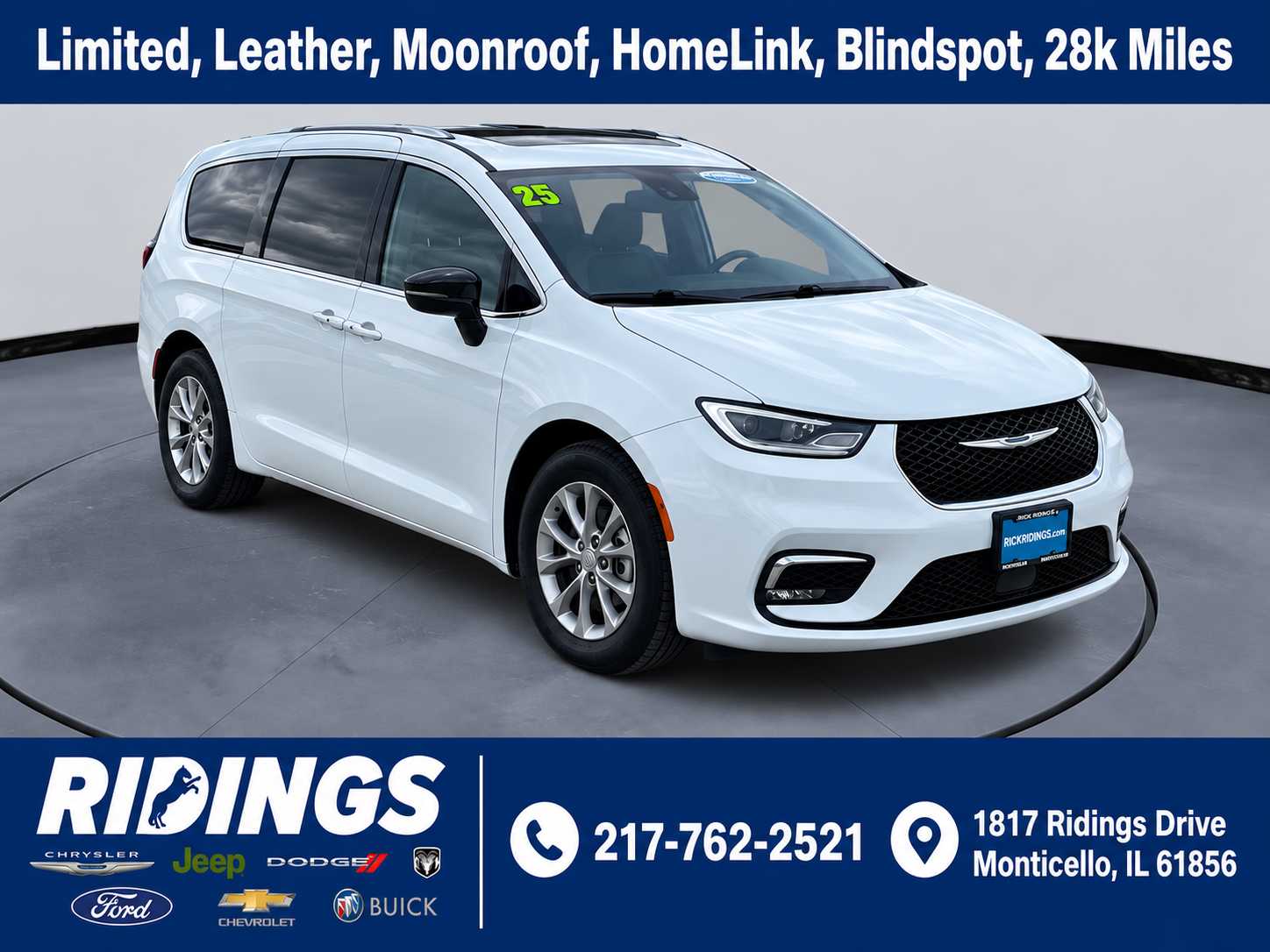 Used 2026 Chrysler Pacifica Limited Van Passenger Van