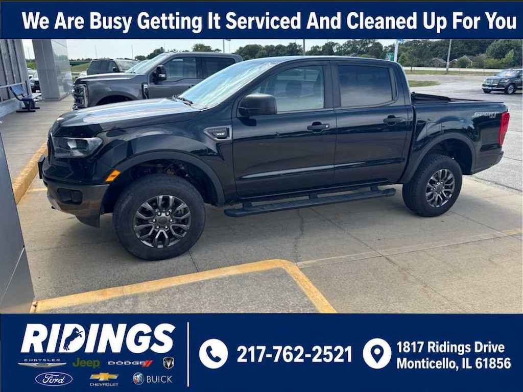 Used 2021 Ford Ranger XLT 4WD Supercrew 5 Box Truck SuperCrew