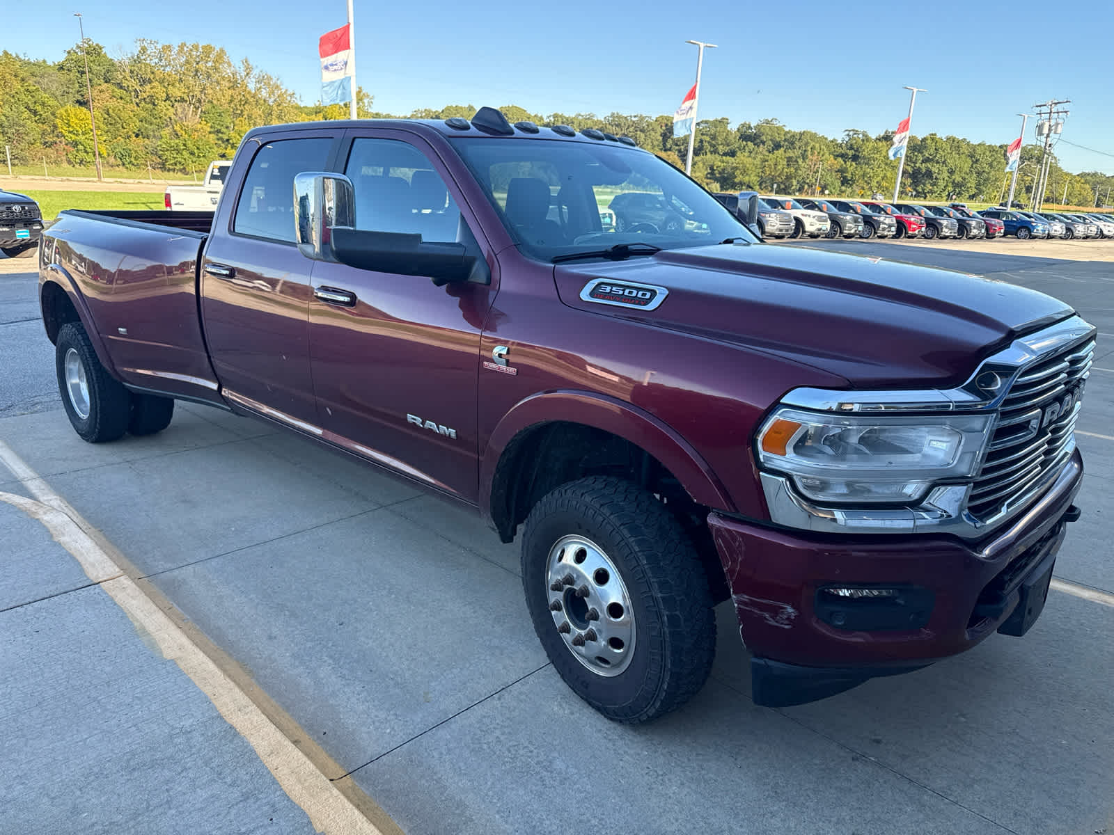 Used 2020 Ram 3500 Laramie 4x4 Crew Cab 8 Box Truck Crew Cab