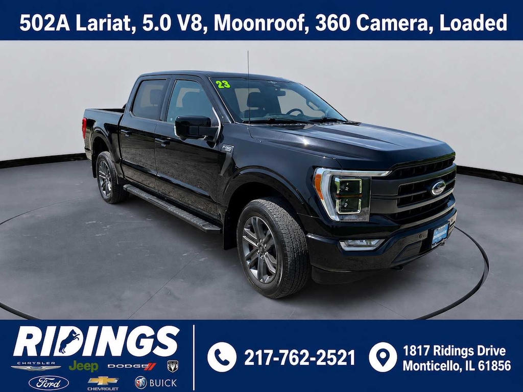 Used 2023 Ford F-150 Lariat 4WD Supercrew 5.5 Box Truck SuperCrew Cab