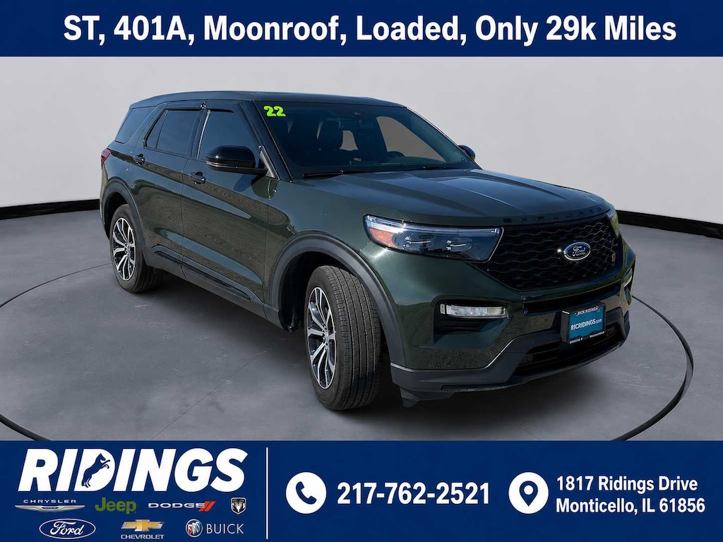 Used 2022 Ford Explorer ST SUV