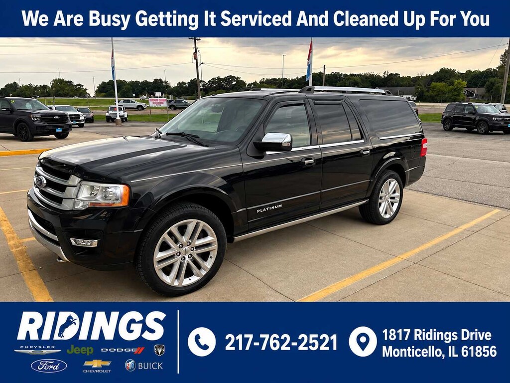 Used 2017 Ford Expedition EL Platinum SUV