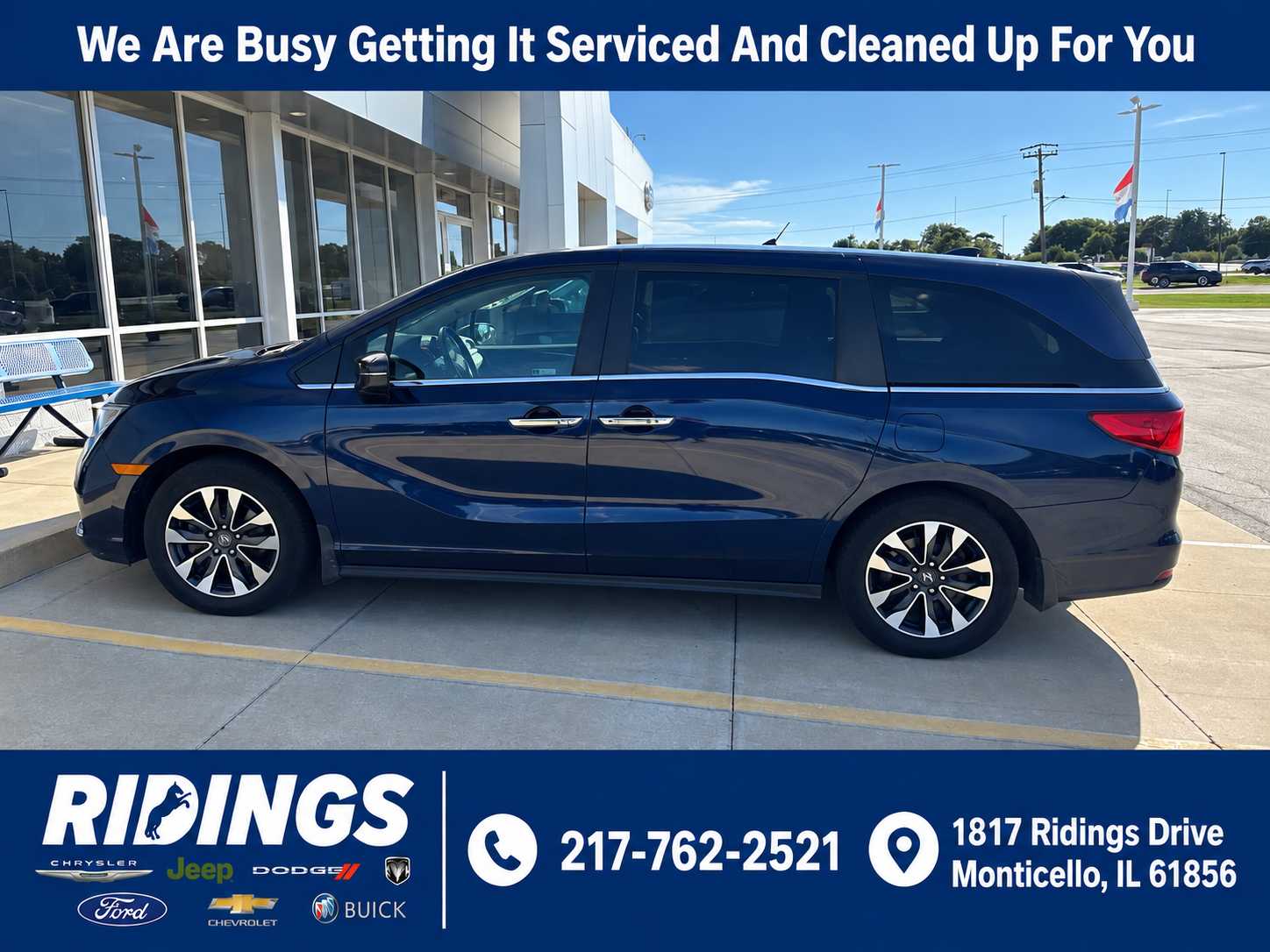 Used 2024 Honda Odyssey EX-L Van