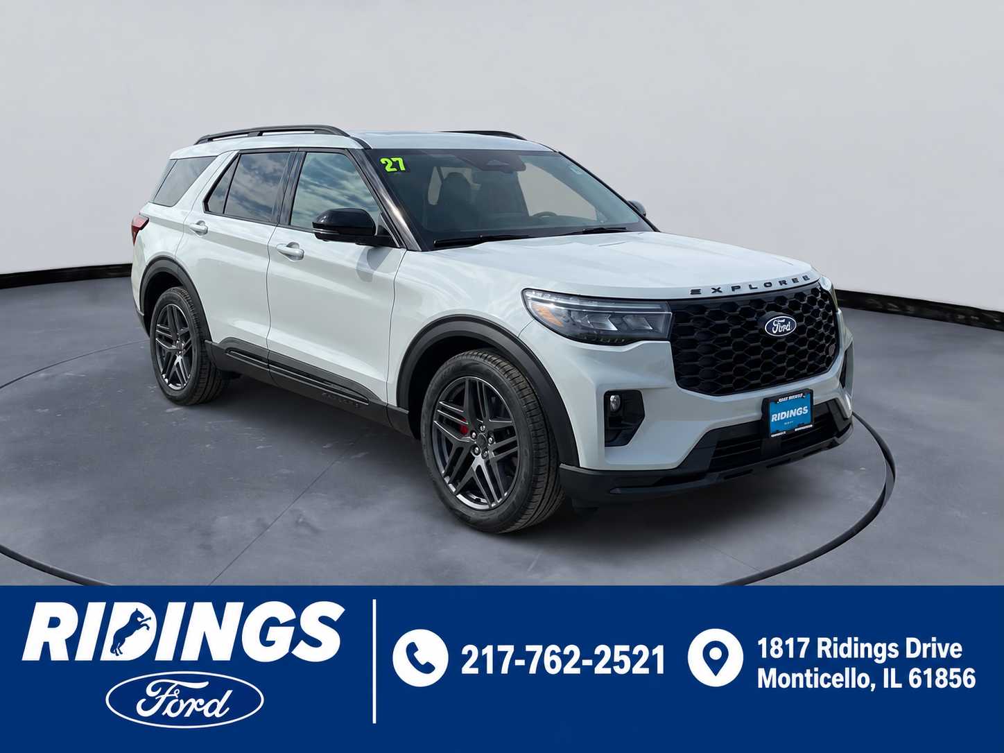 New 2027 Ford Explorer ST 4WD