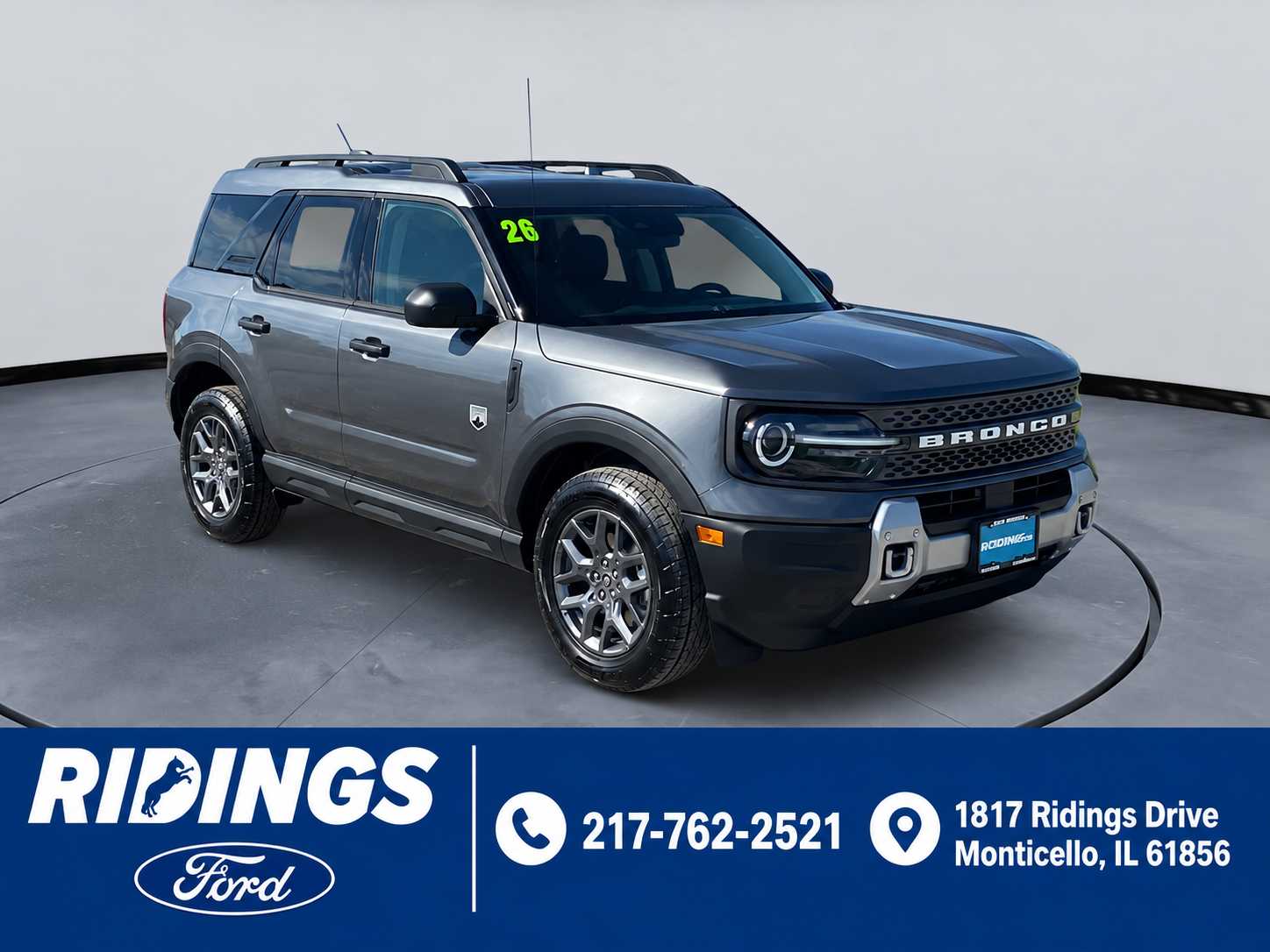 2026 Ford Bronco Sport Big Bend 4x4