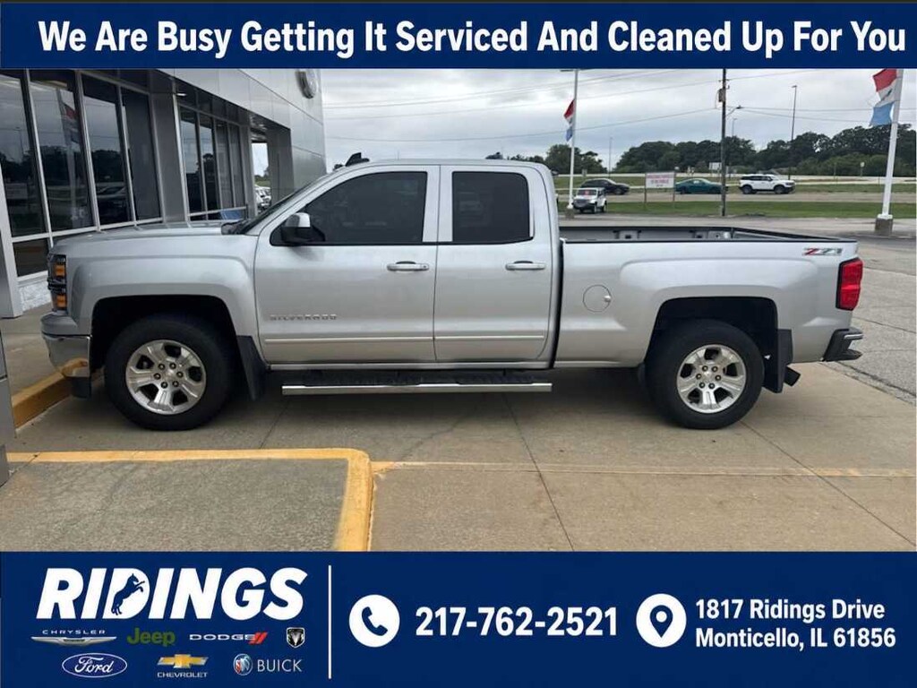 Used 2015 Chevrolet Silverado 1500 LT 4WD Double Cab 143.5 Truck Double Cab