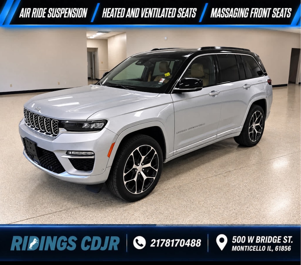 Used 2025 Jeep Grand Cherokee Summit Reserve 4x4