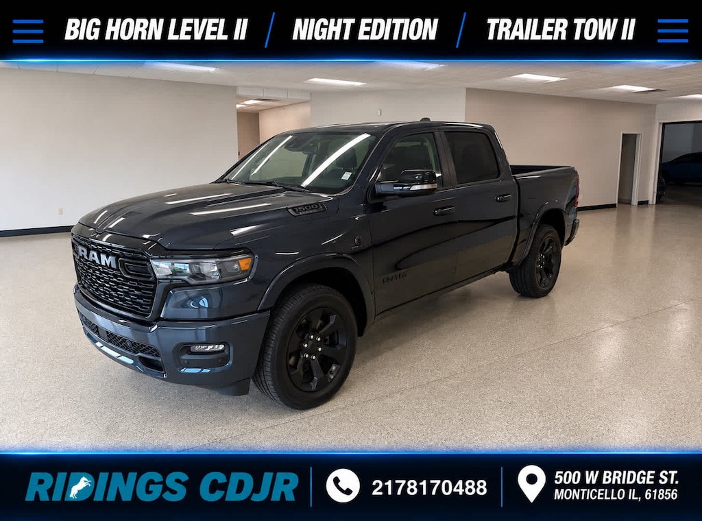New 2027 Ram 1500 BIG HORN CREW CAB 4X4 5'7 BOX Pickup