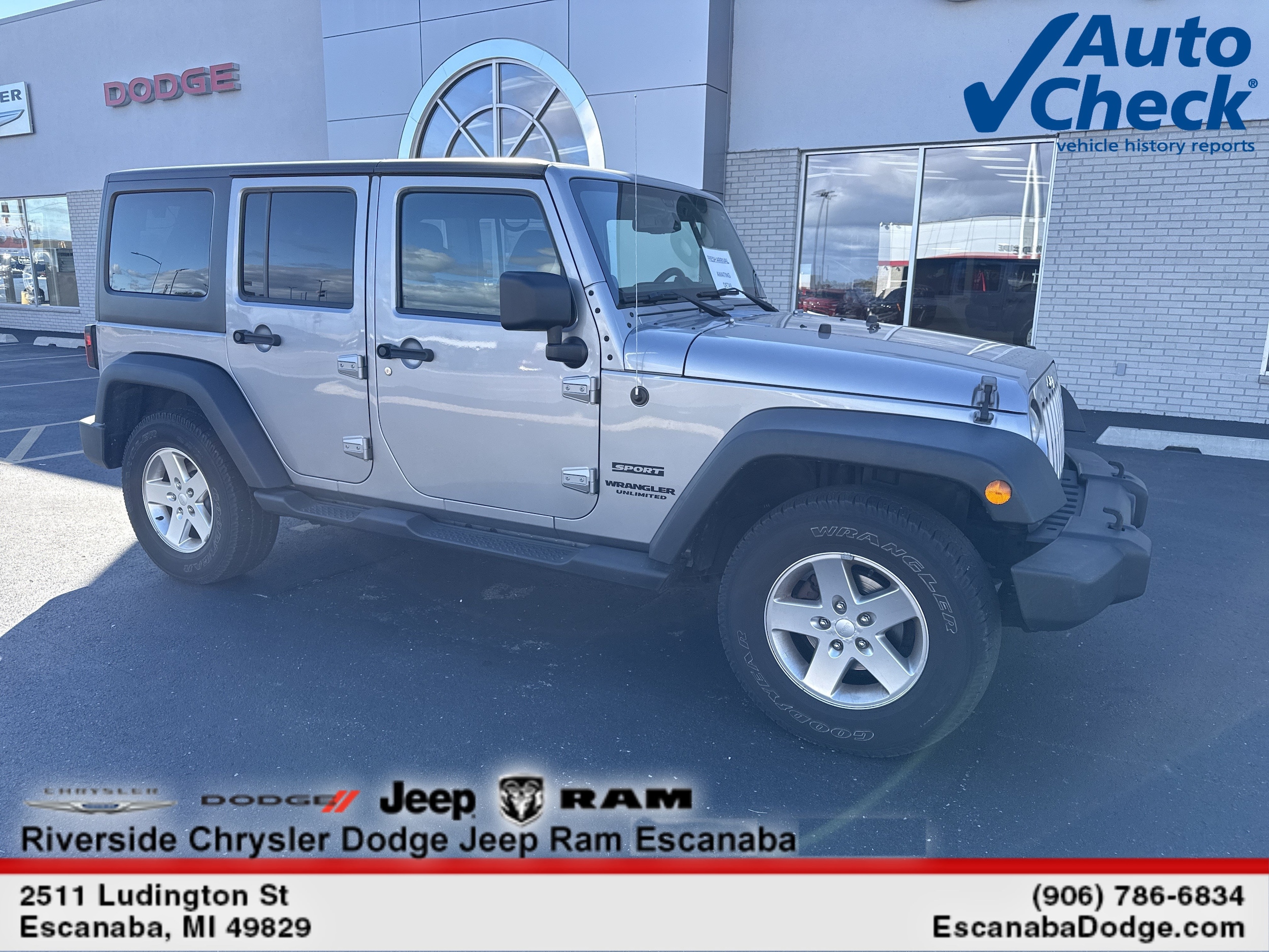 2013 Jeep Wrangler Unlimited Sport