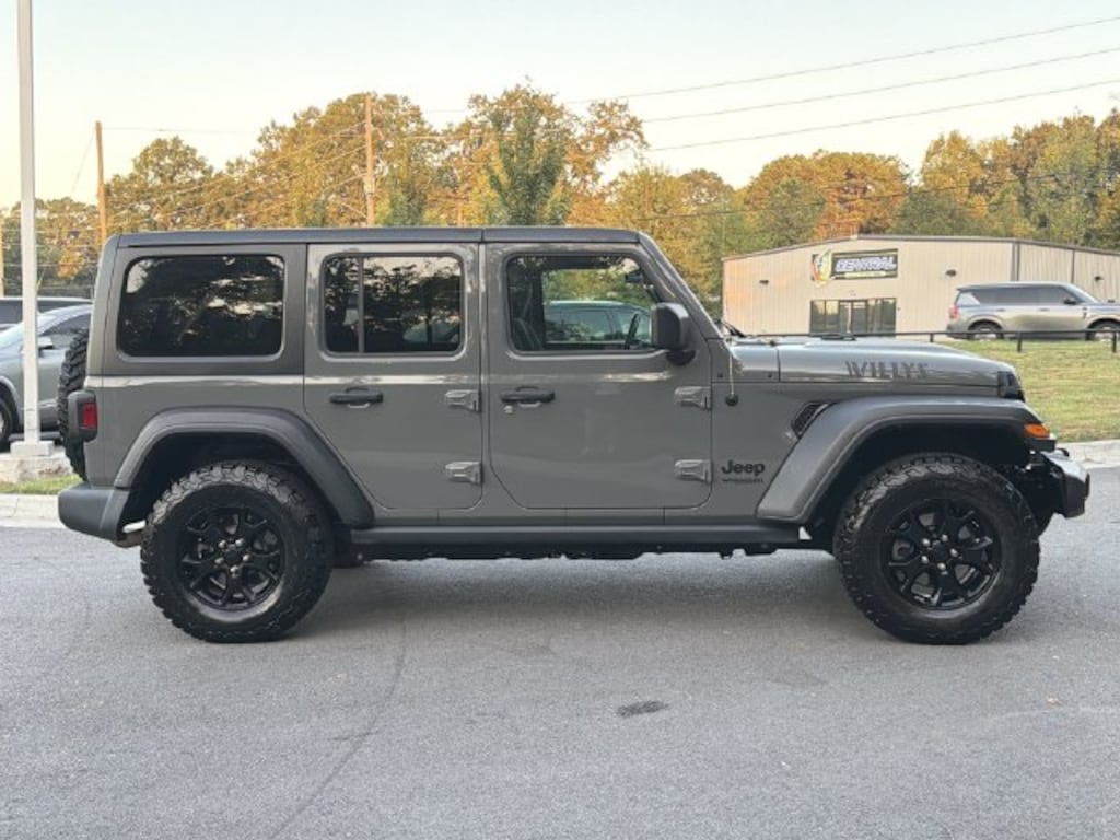 Used 2021 Jeep Wrangler Unlimited Willys SUV