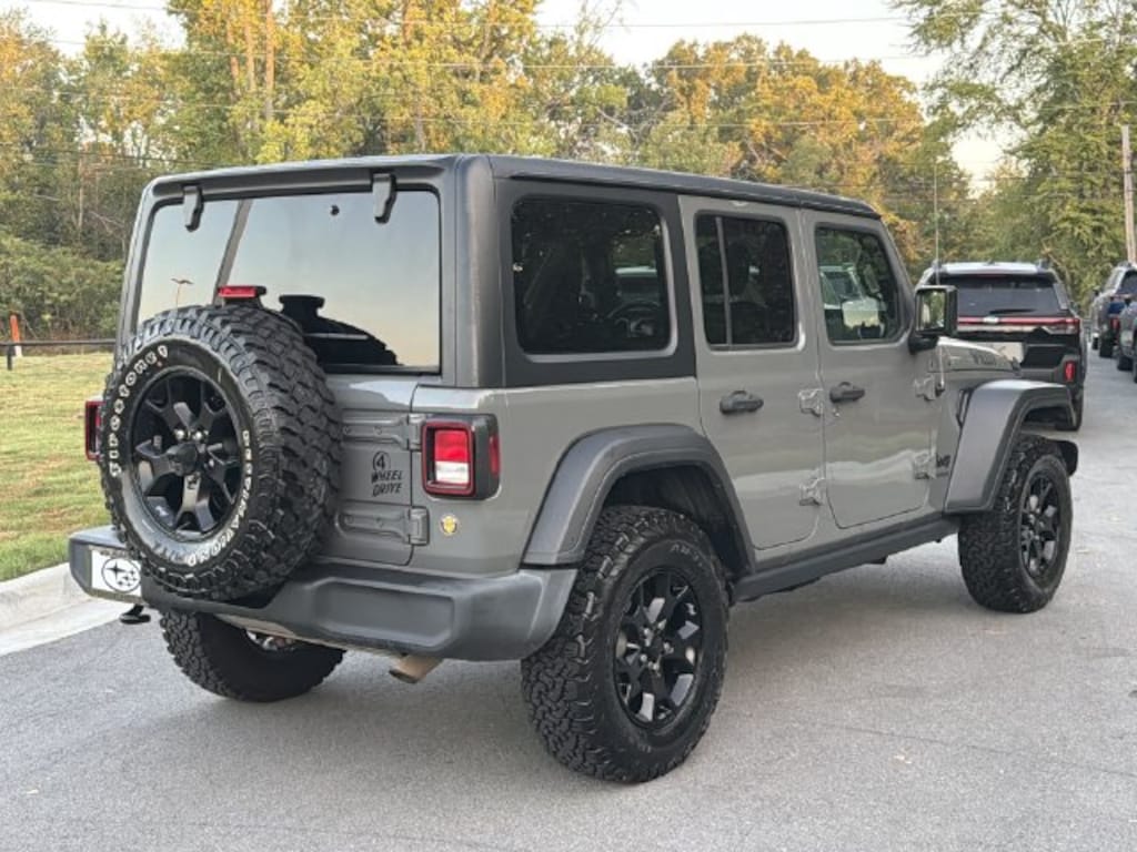Used 2021 Jeep Wrangler Unlimited Willys SUV