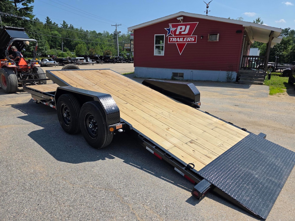 New 2027 PJ 22' Tilt 6' stationary 16' Tilt Deck 22' TILT TRAILER