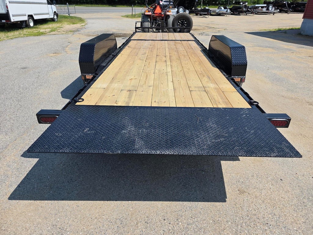 New 2027 PJ 22' Tilt 6' stationary 16' Tilt Deck 22' TILT TRAILER