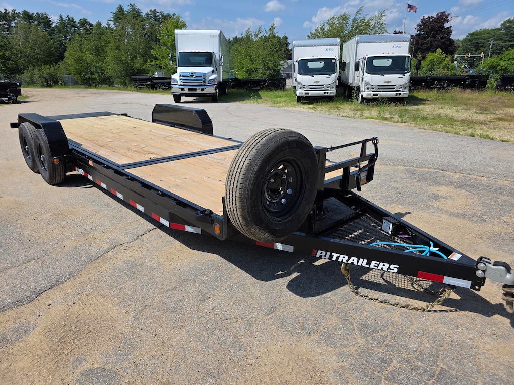New 2027 PJ 22' Tilt 6' stationary 16' Tilt Deck 22' TILT TRAILER