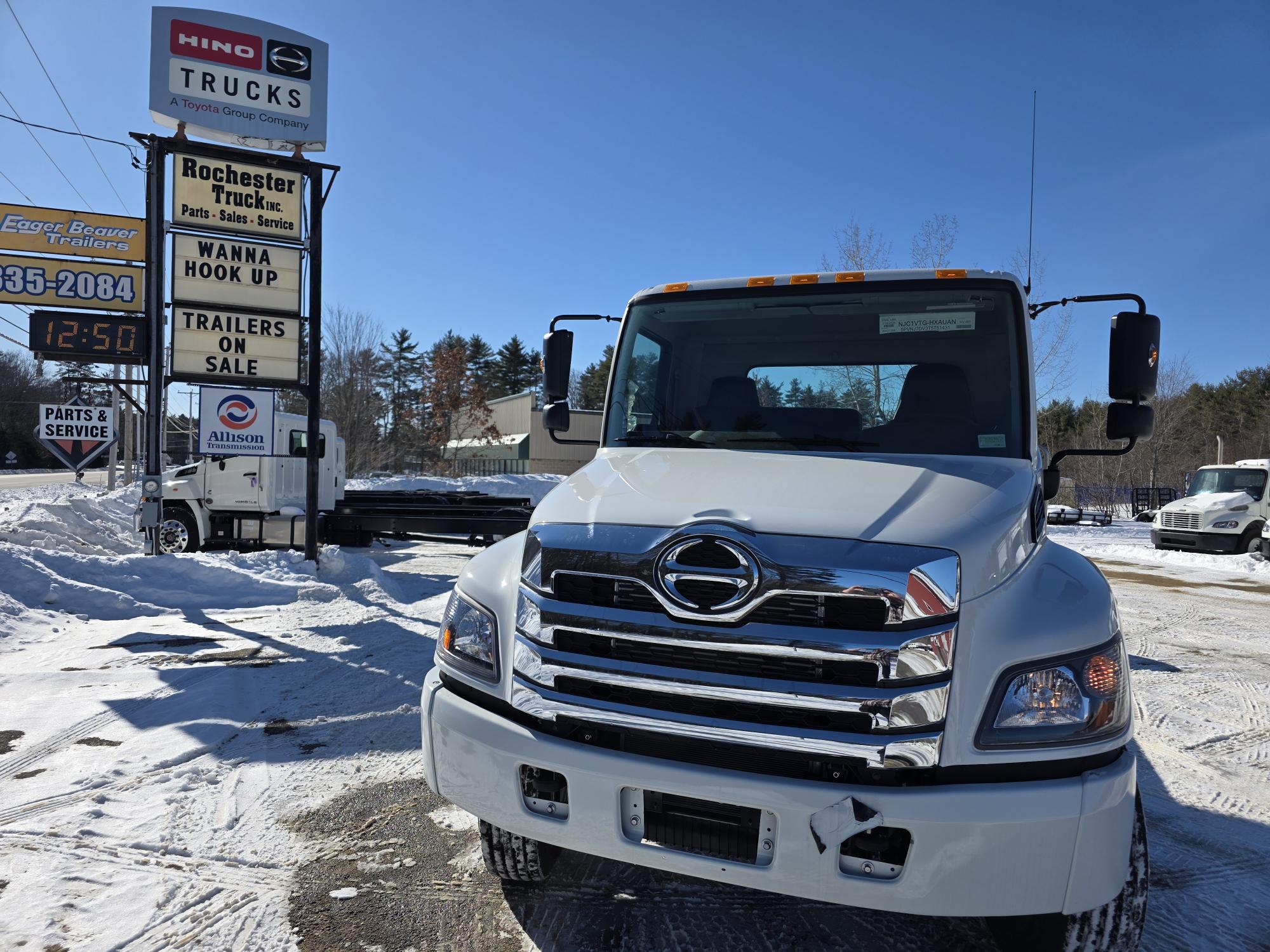 New 2026 Hino L6 25,950 GVWR NO CDL Cab and Chassis