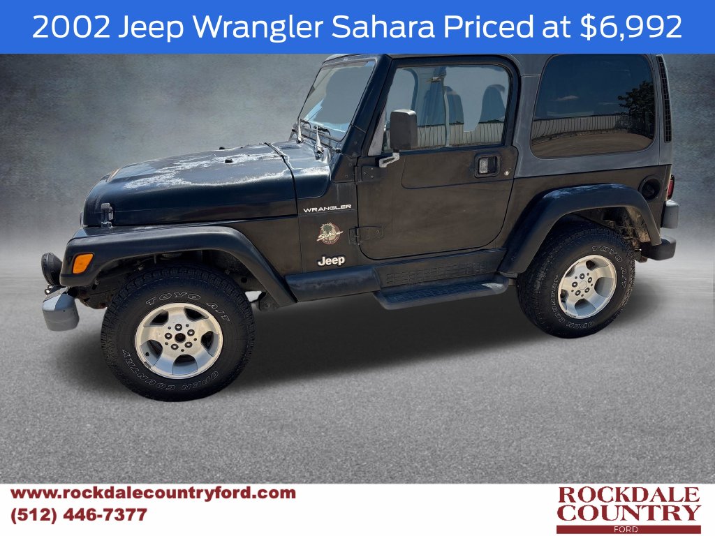 Used 2002 Jeep Wrangler Sahara SUV