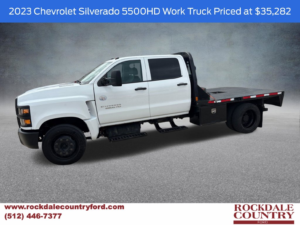 Used 2023 Chevrolet Silverado 5500HD Work Truck Truck