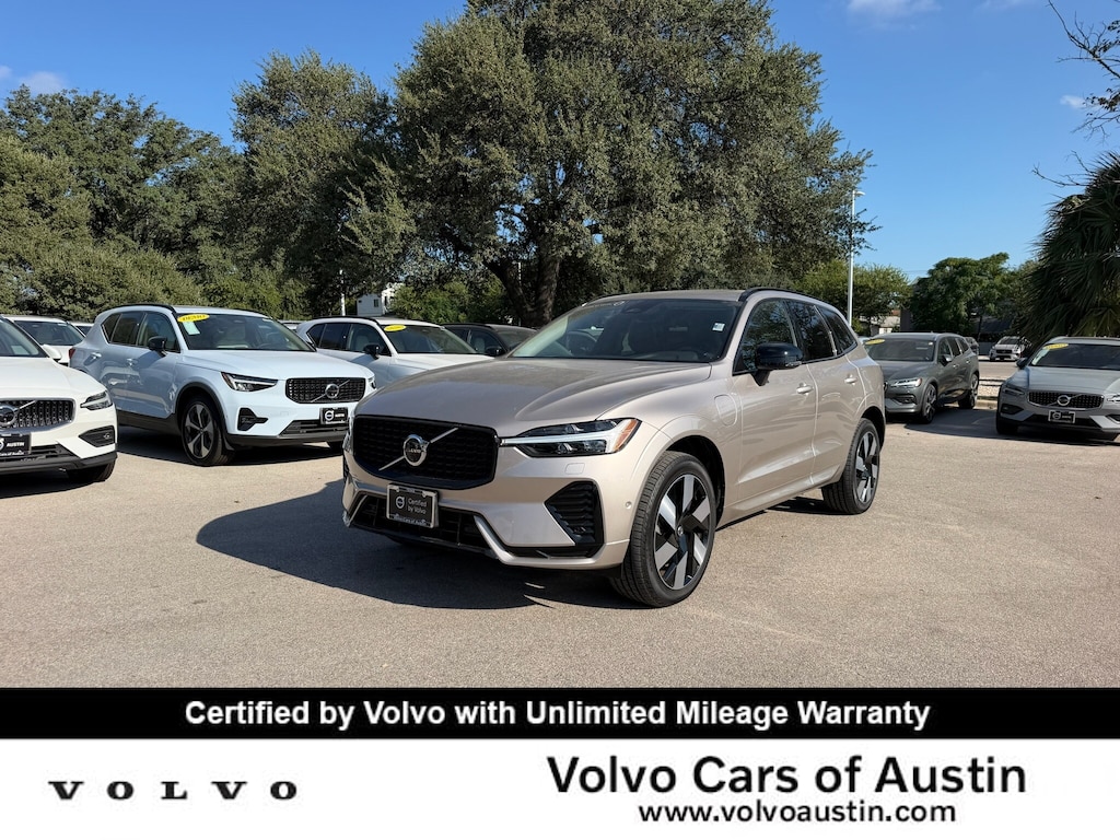 Certified 2024 Volvo XC60 Recharge Plug-In Hybrid Eawd T8 Plus Dark Theme 4dr SUV SUV