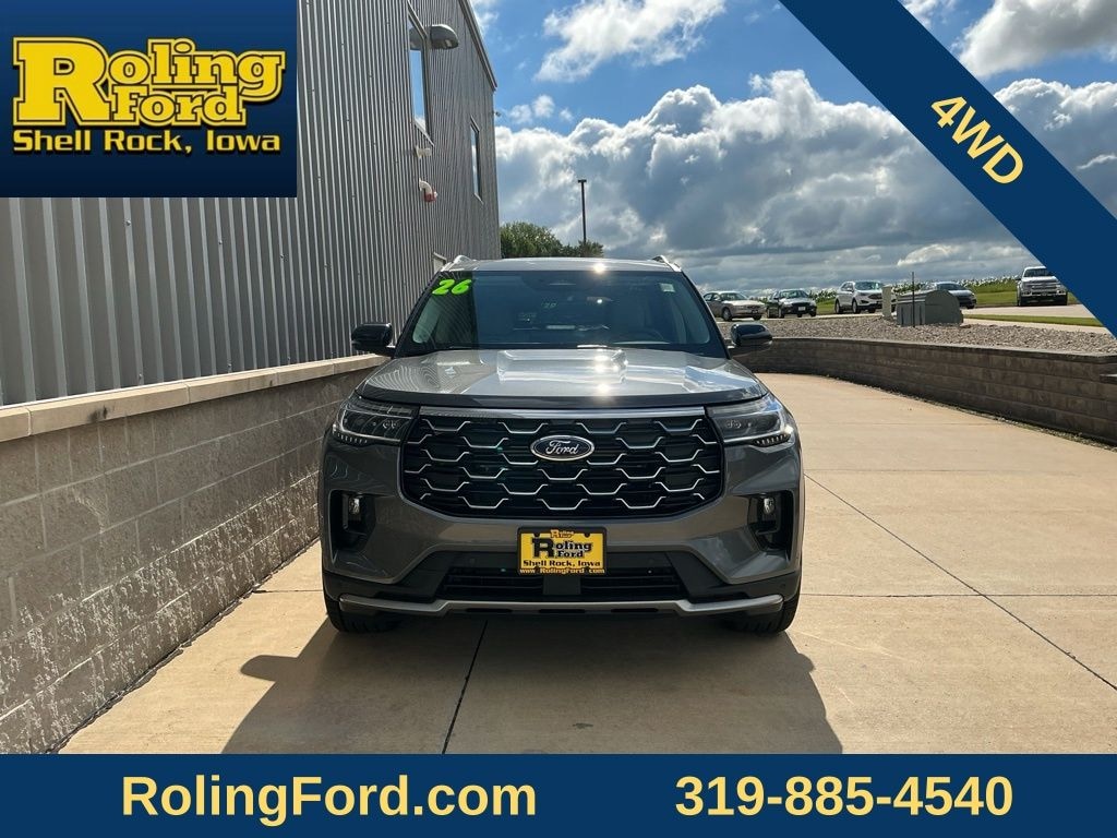 New 2026 Ford Explorer Platinum SUV