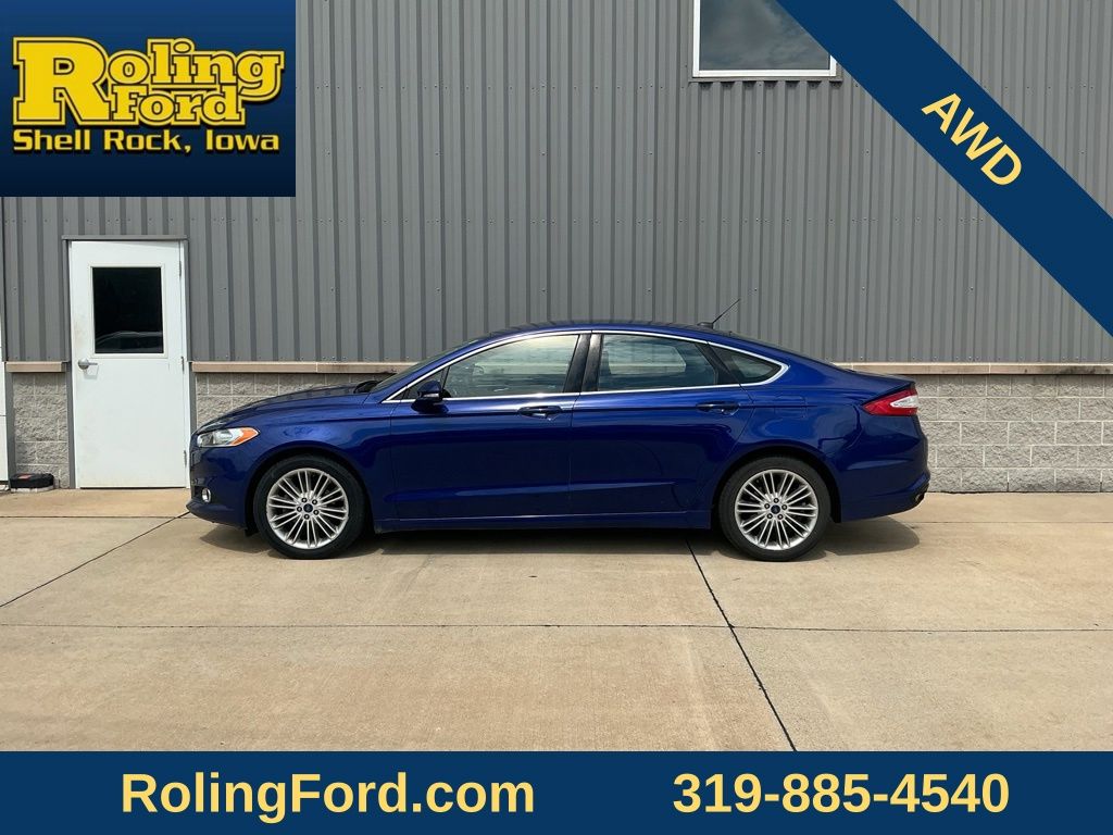 Used 2016 Ford Fusion SE with VIN 3FA6P0T90GR224403 for sale in Shell Rock, IA