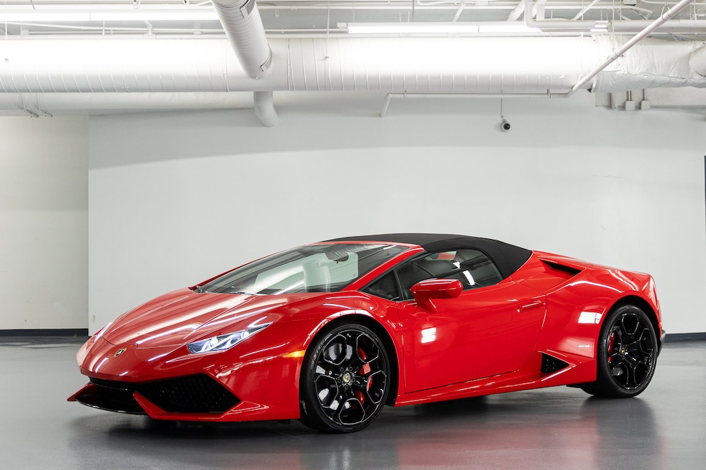 Certified 2017 Lamborghini Huracan LP610-4S Spyder