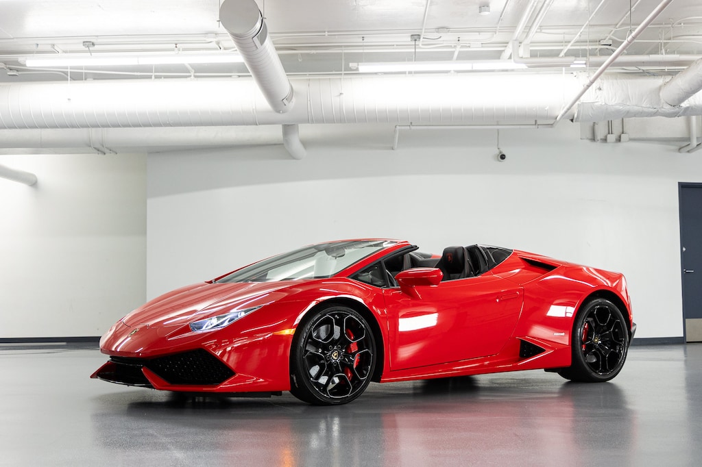 Certified 2017 Lamborghini Huracan LP610-4S Spyder