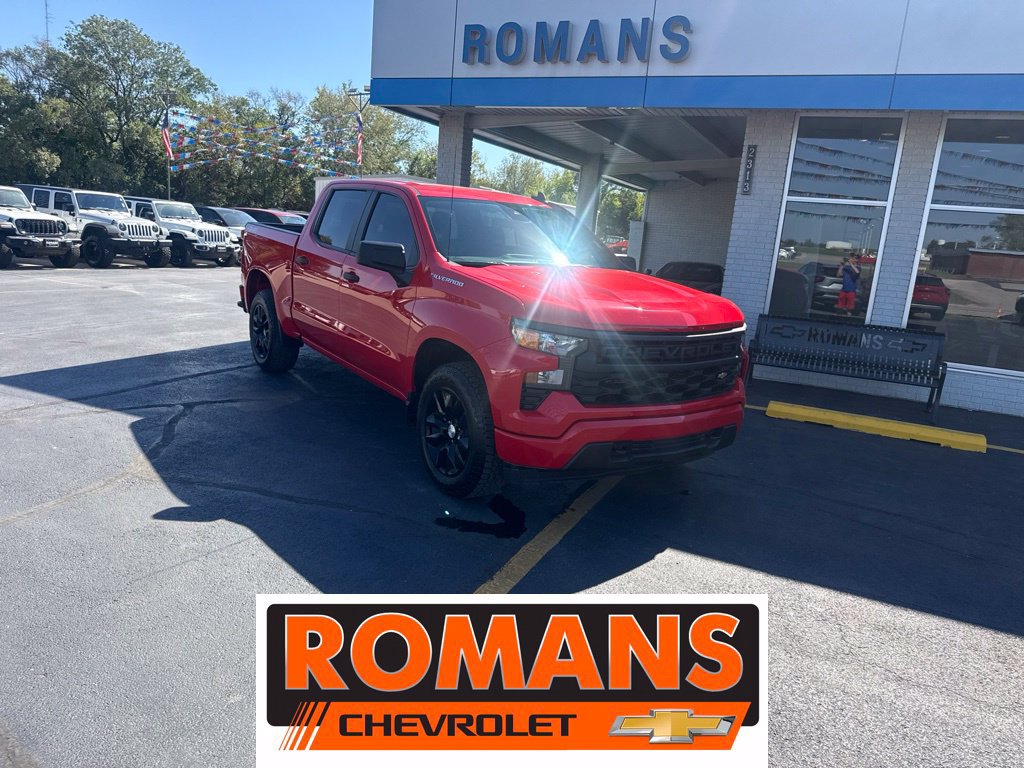 Used 2023 Chevrolet Silverado 1500 Custom Truck Crew Cab