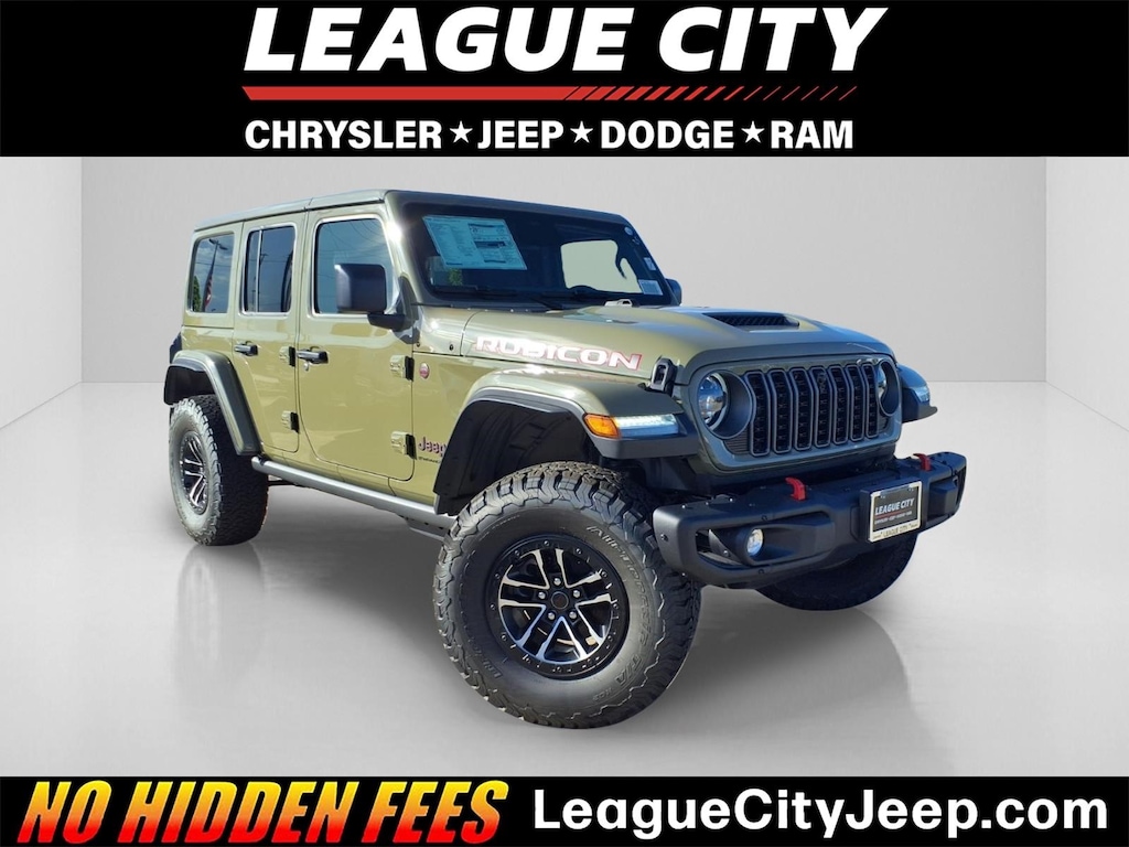 New 2026 Jeep Wrangler 4-Door Rubicon X Sport Utility