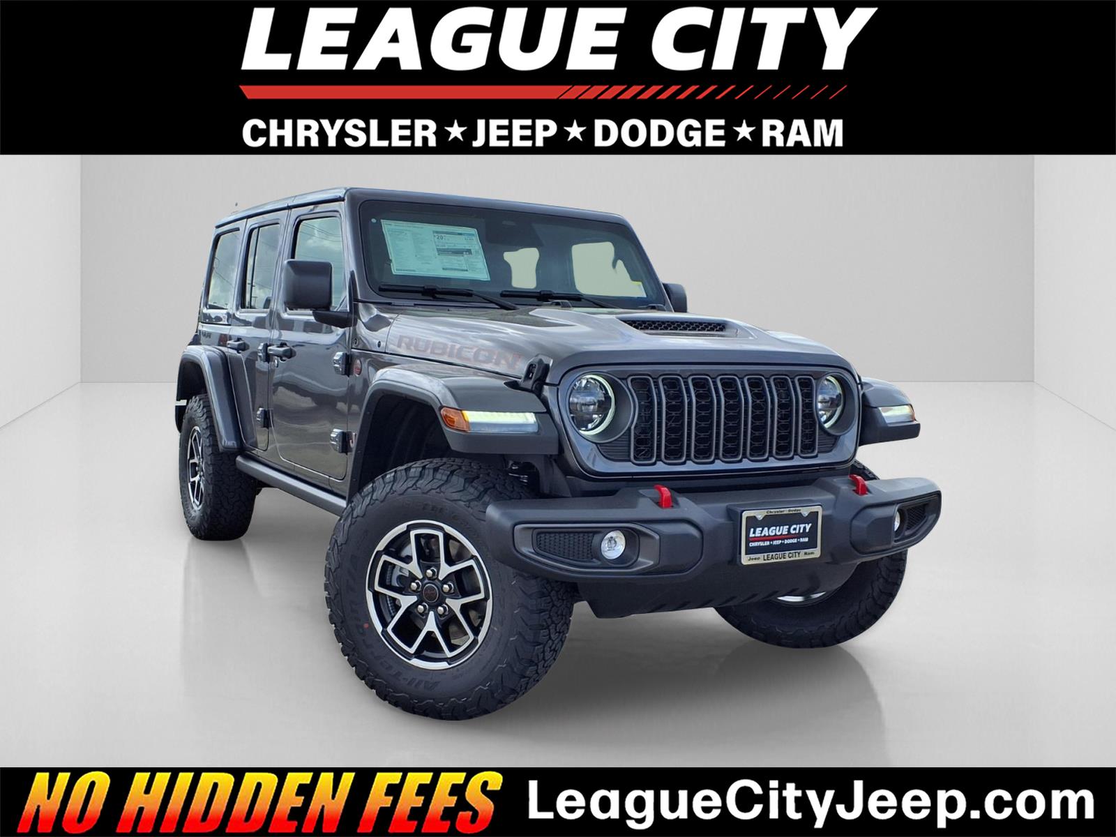 New 2026 Jeep Wrangler 4-Door Rubicon Sport Utility