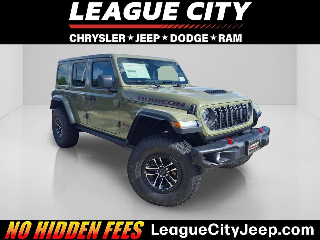New 2026 Jeep Wrangler 4-Door Rubicon X Sport Utility