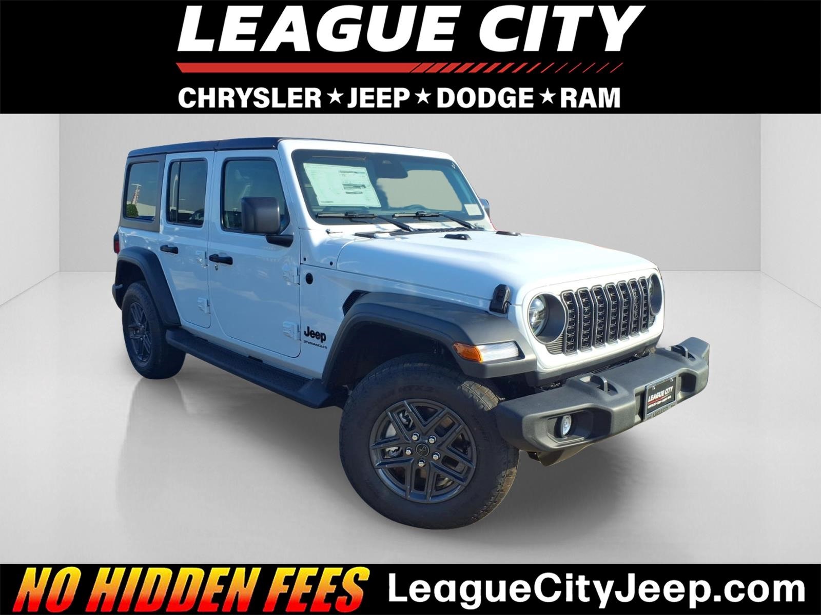 New 2027 Jeep Wrangler 4-Door Sport S Sport Utility