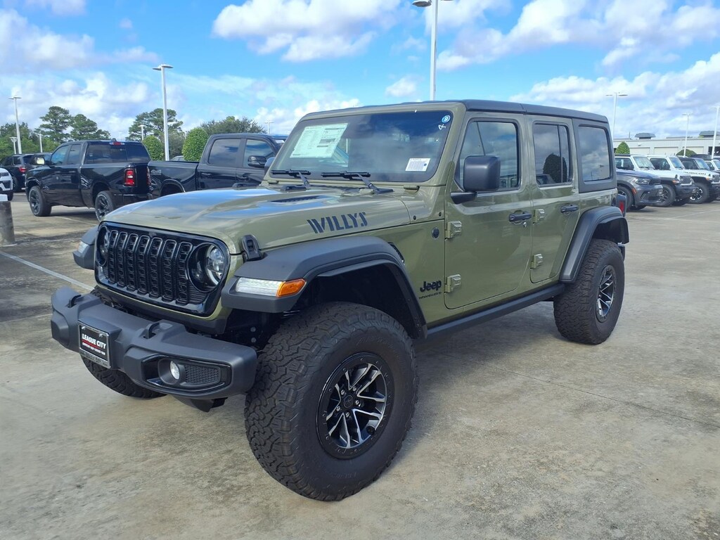 New 2027 Jeep Wrangler 4-Door Willys Sport Utility