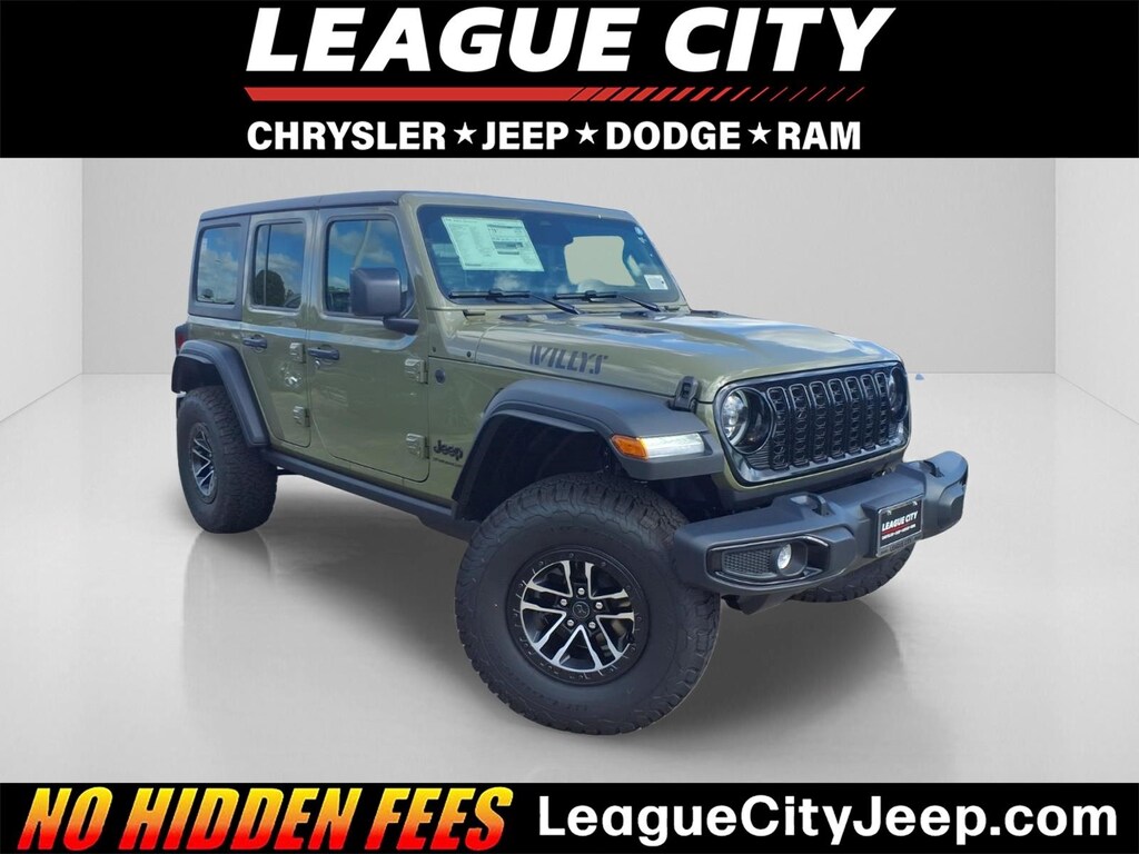New 2027 Jeep Wrangler 4-Door Willys Sport Utility