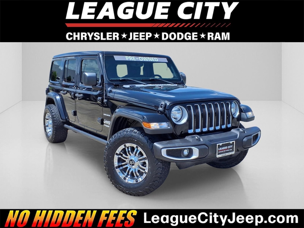 Used 2019 Jeep Wrangler 4-Door Sahara SUV