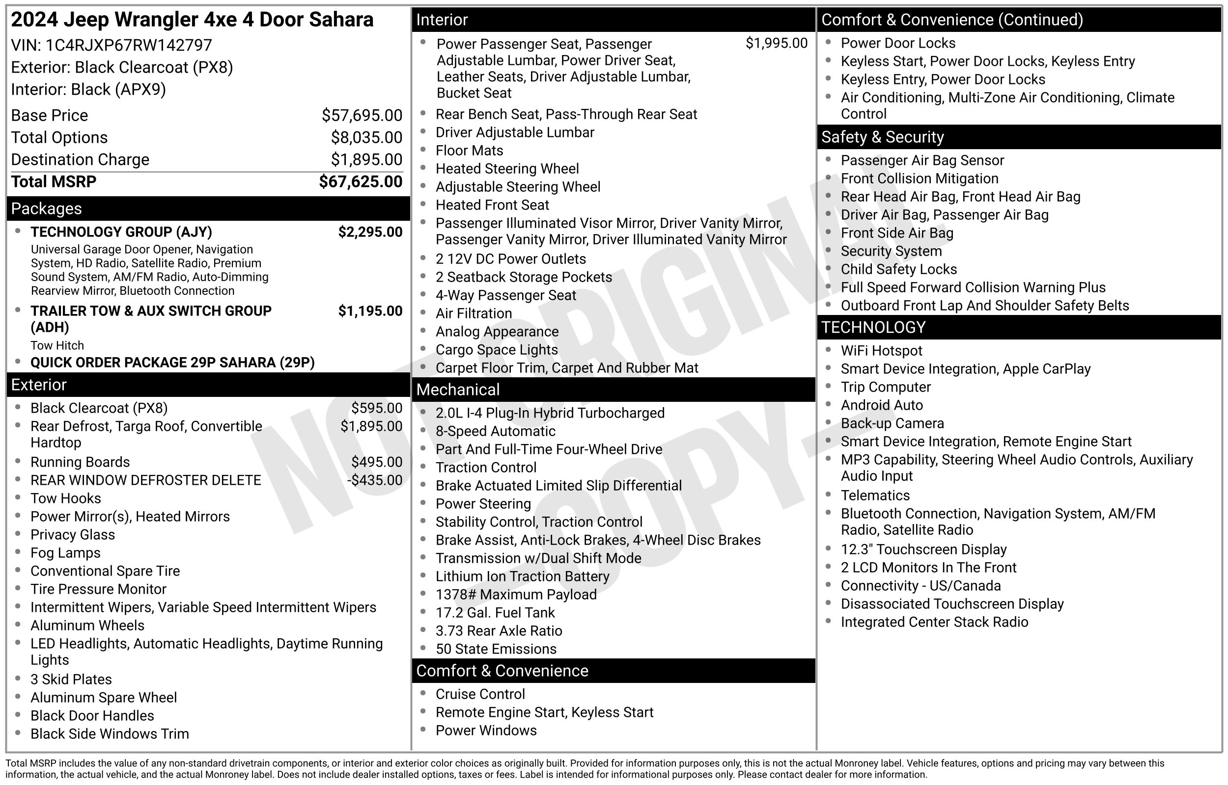 Used 2024 Jeep Wrangler Sahara 4xe SUV