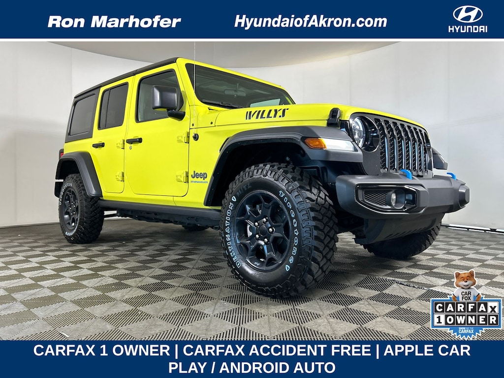 Used 2023 Jeep Wrangler Willys 4xe SUV