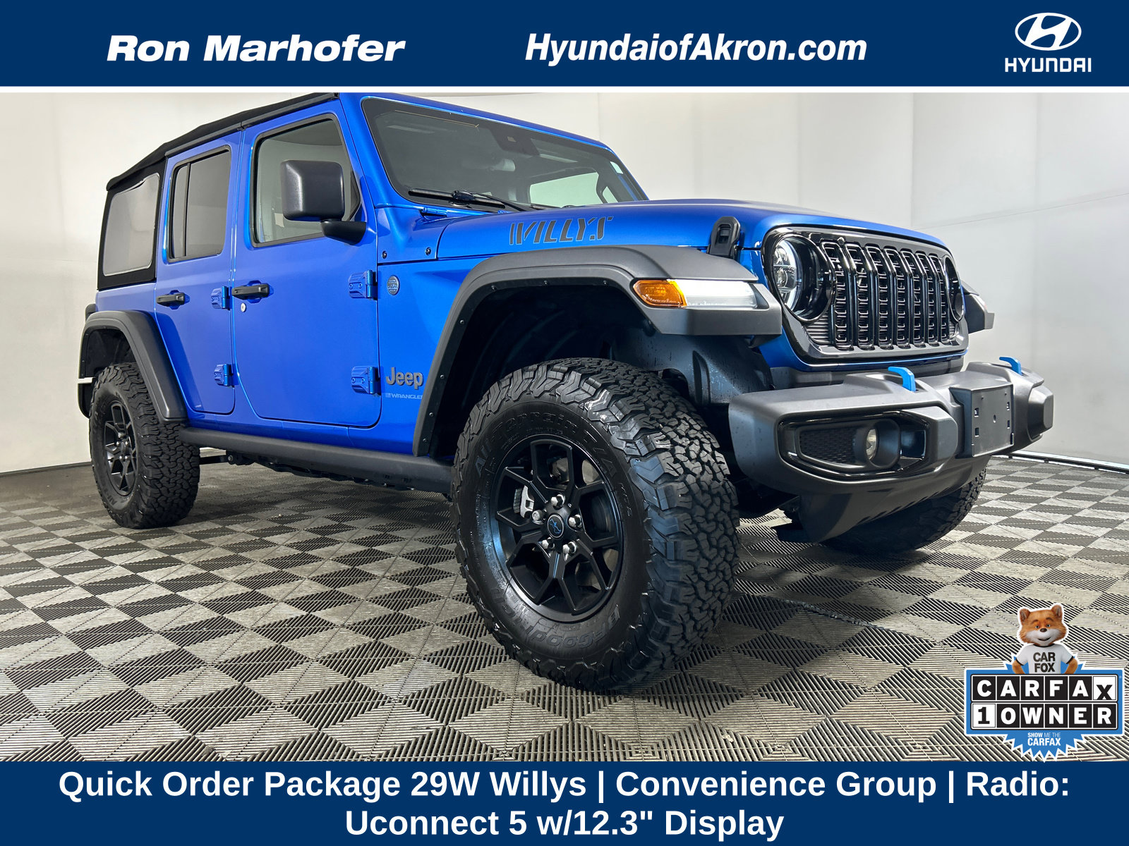 Used 2024 Jeep Wrangler Willys 4xe SUV