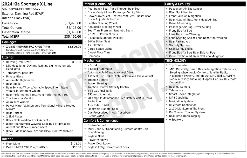Used 2024 Kia Sportage X-Line SUV