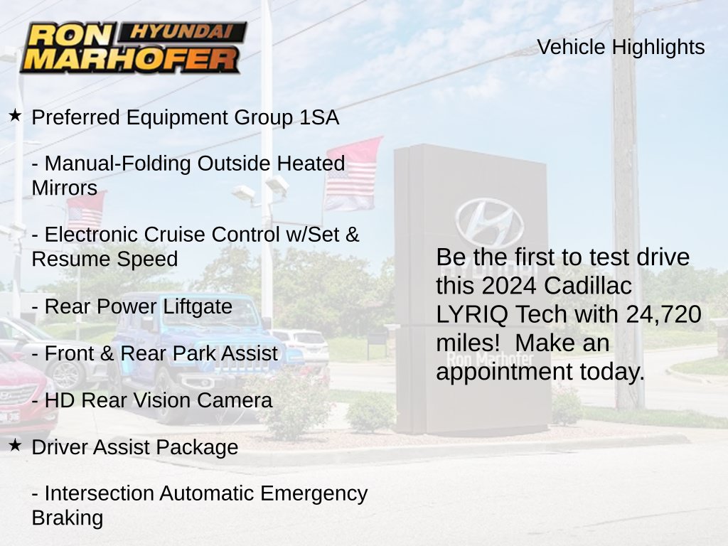 Used 2024 Cadillac Lyriq Tech SUV
