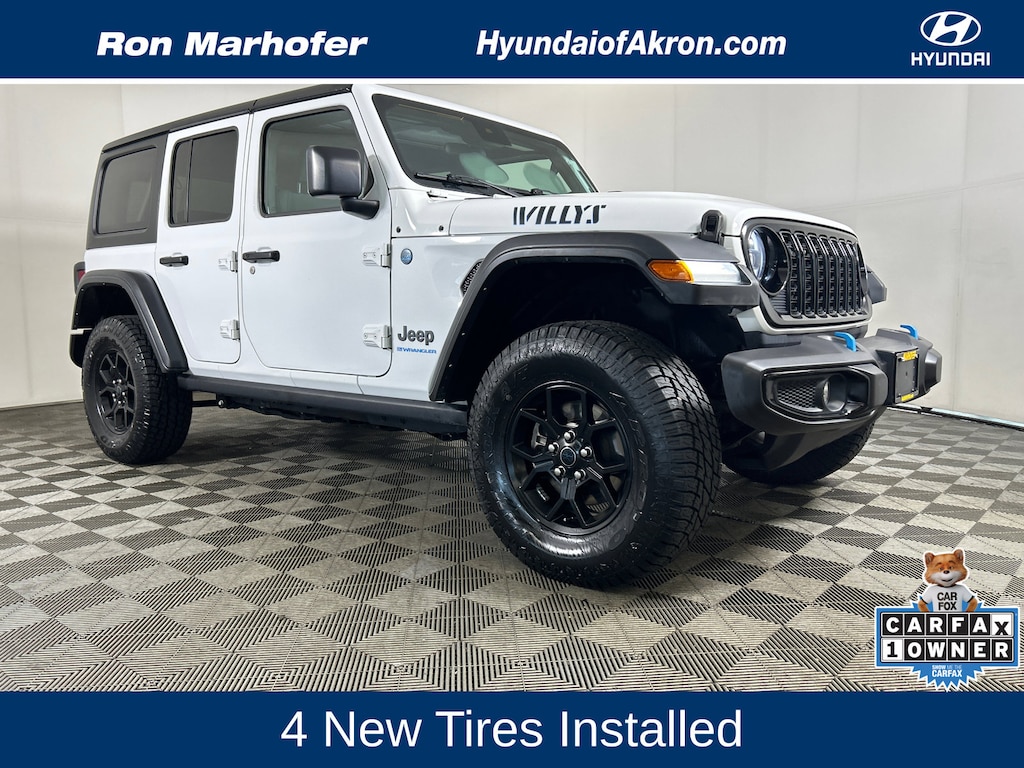 Used 2024 Jeep Wrangler Willys 4xe SUV