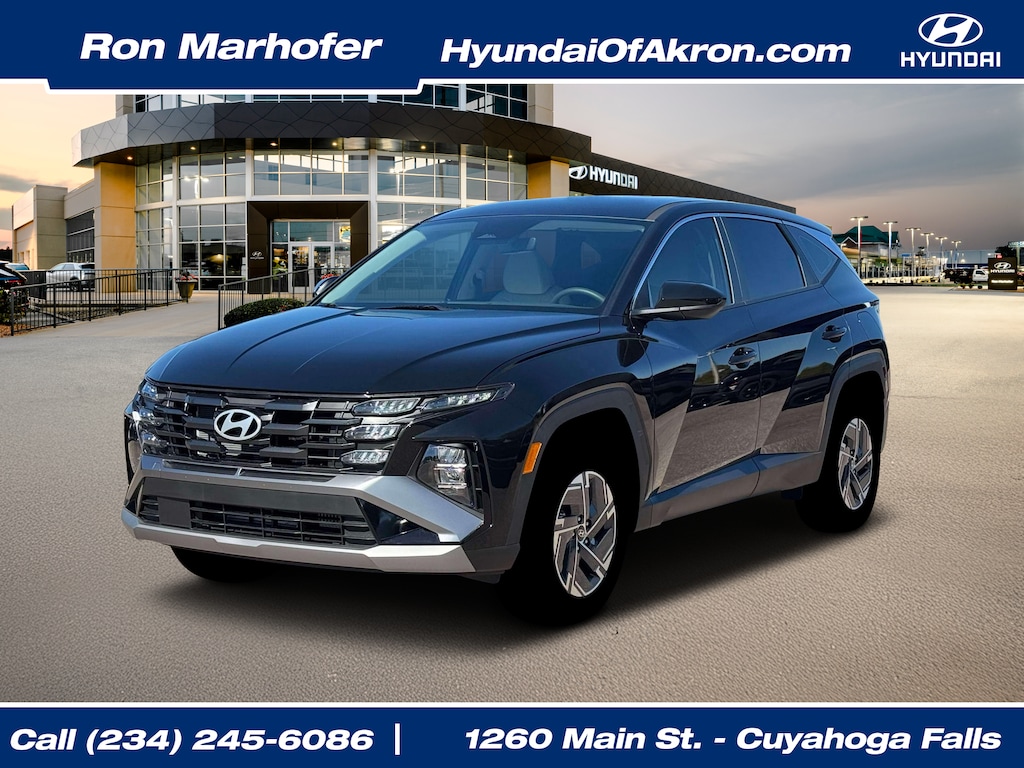 New 2026 Hyundai Tucson Hybrid Blue SUV