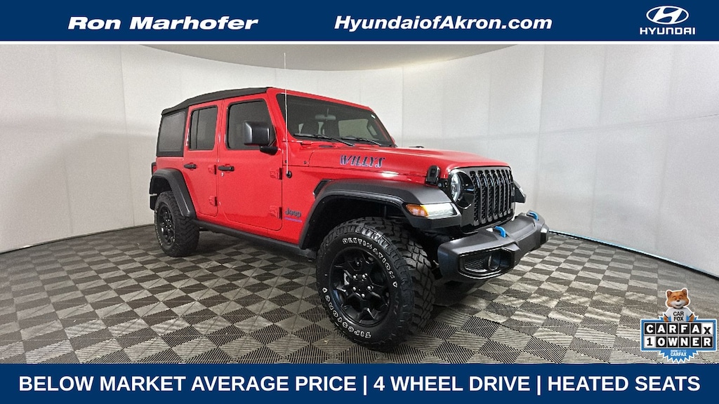 Used 2023 Jeep Wrangler Base 4xe SUV