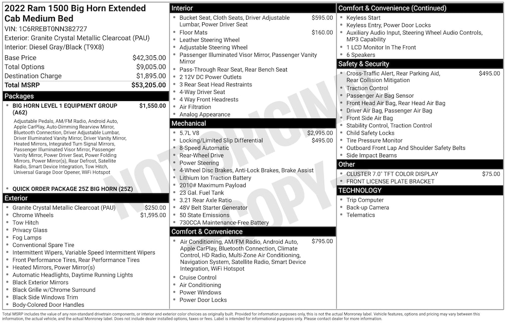 Used 2022 Ram 1500 Big Horn/Lone Star Truck