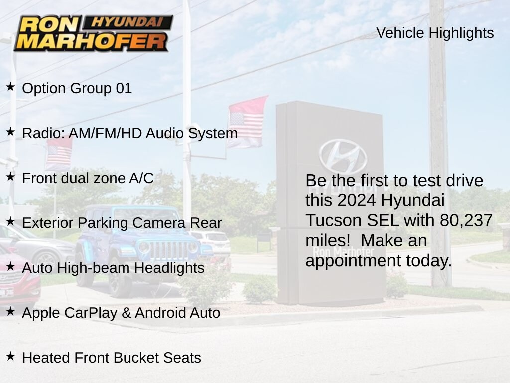 Used 2024 Hyundai Tucson SEL SUV