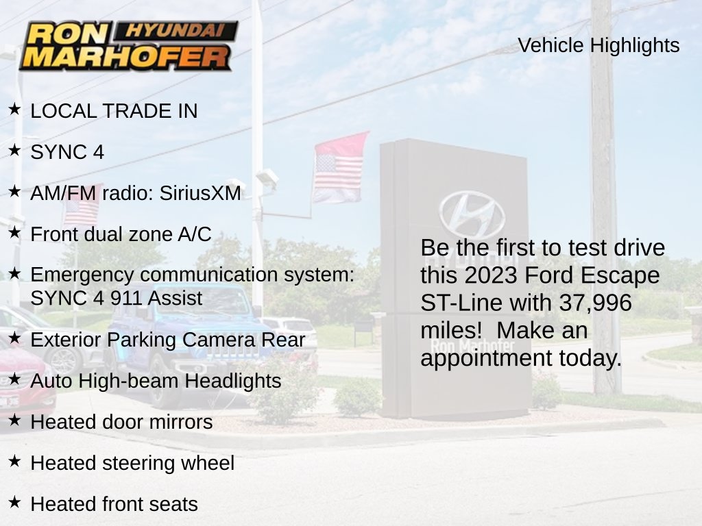 Used 2023 Ford Escape ST-Line SUV