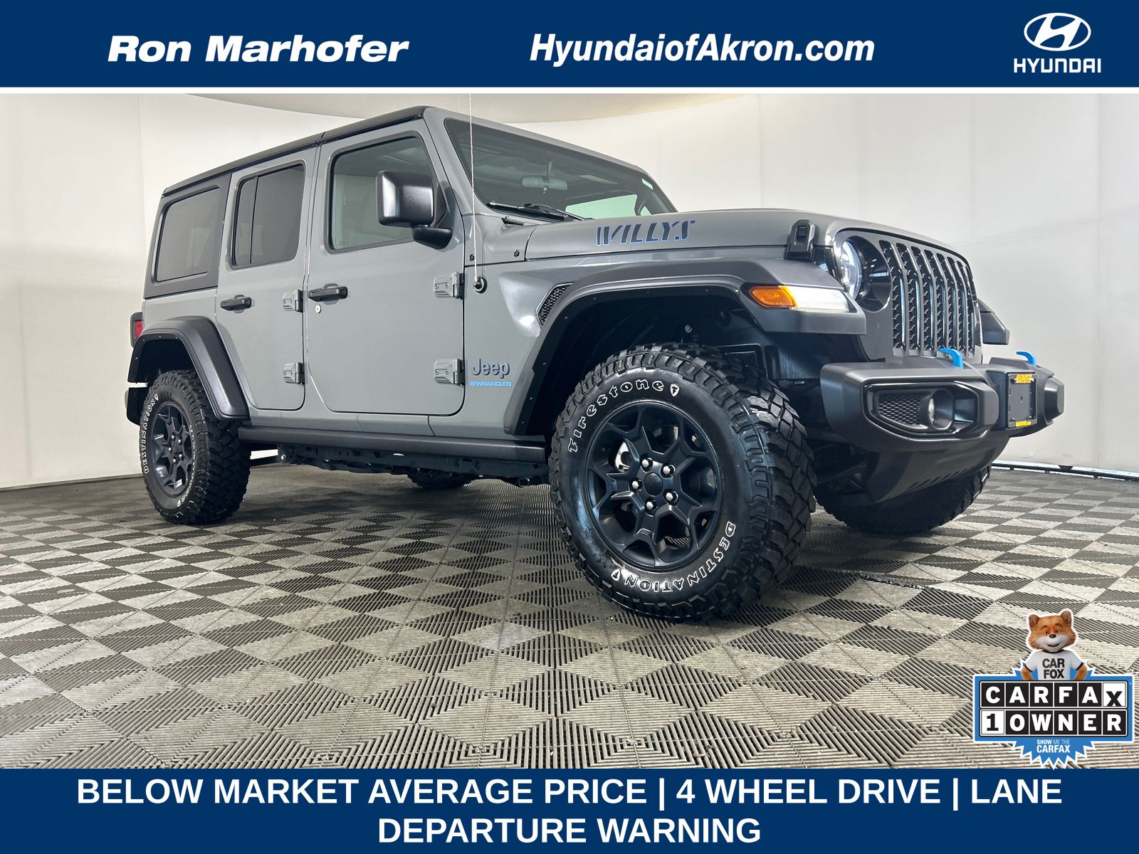 Used 2023 Jeep Wrangler Willys 4xe SUV