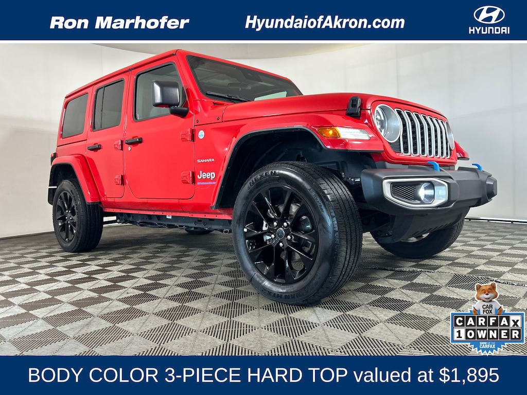 Used 2024 Jeep Wrangler Sahara 4xe SUV