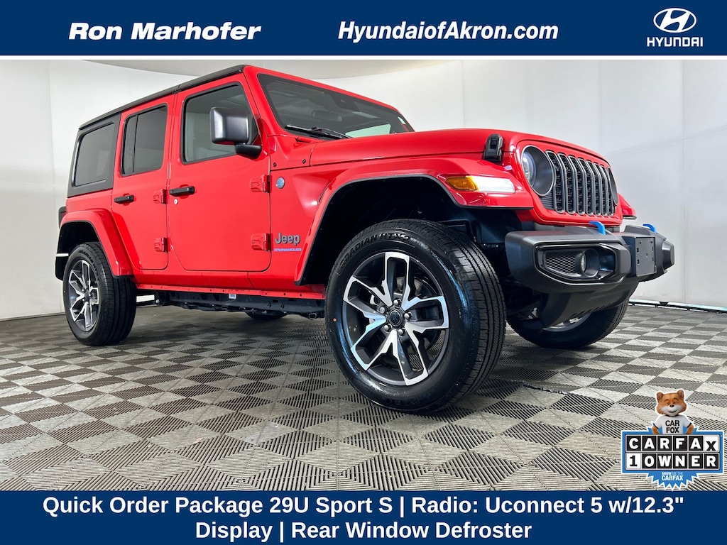 Used 2024 Jeep Wrangler Sport S 4xe SUV